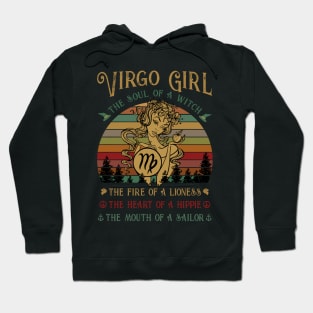 Virgo Girl The Soul Of A Witch Awesome T shirt Hoodie